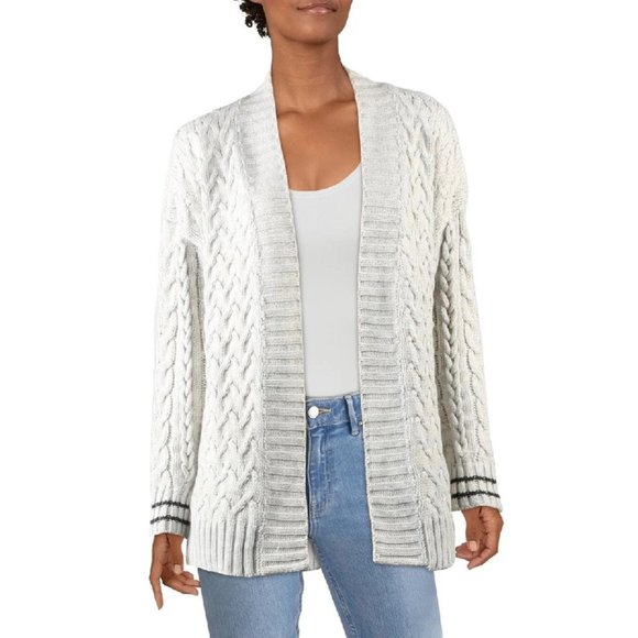 John + Jenn  Gloria Chunky Varsity Cardigan - Picture 3 of 10